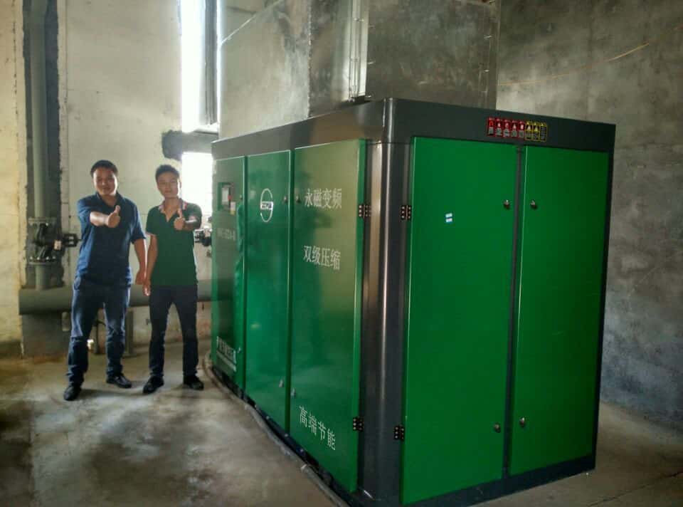薩震節(jié)能空壓機(jī)客戶案例