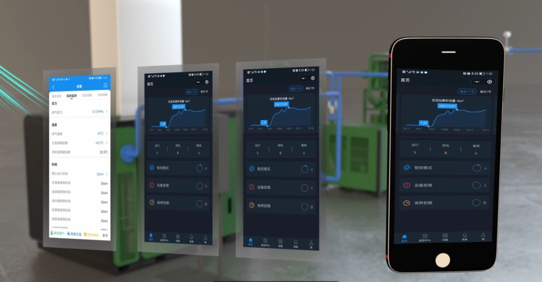 薩震節(jié)能空壓機遠程物聯(lián)網(wǎng)