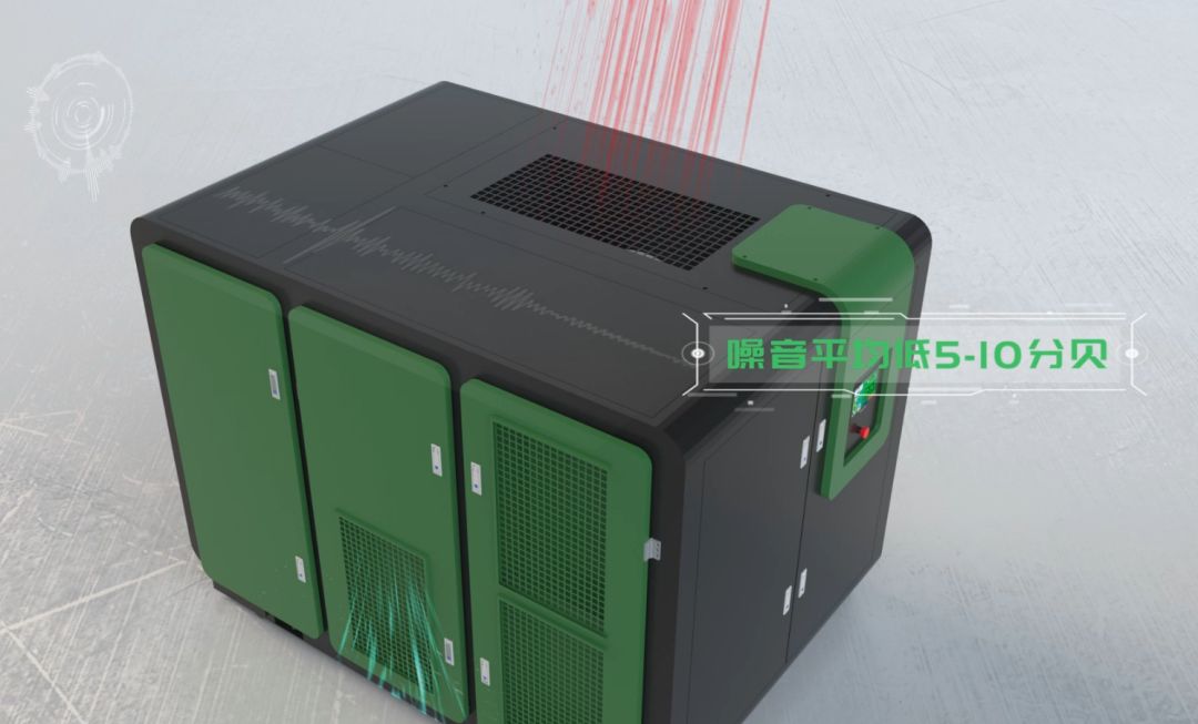 薩震永磁變頻空壓機低噪音